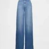 Mid-rise ultrazachte baggy Jeans