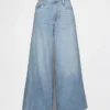 Mid-rise ultrazachte baggy Jeans