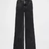 Mid-rise ultrazachte baggy Jeans