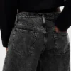 Mid-rise ultrazachte baggy Jeans