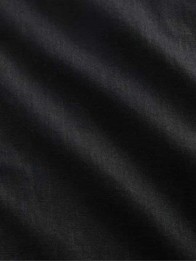 Midi-shirtjurk van linnenmix
