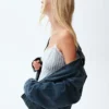 Midi-slipjurk met gingham-patroon