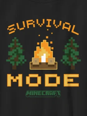 Minecraft Survival Mode-T-shirt voor kinderen