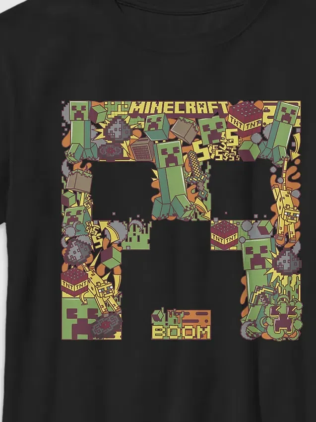 Minecraft-T-shirt voor kinderen
