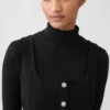 Mini-jurk met bistretch-naden
