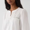 Mini-jurk met lage taille en kanten rand