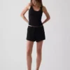 Mini-pyjama-tanktop met ribboord en kanten rand