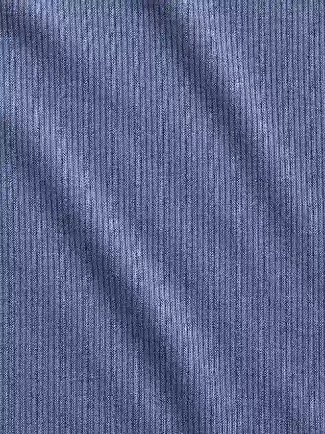 Mini-pyjama-tanktop met ribboord en kanten rand