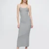 Mini Rib pyjama-maxi-jurk