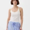 Mini Rib Pyjama-tanktop