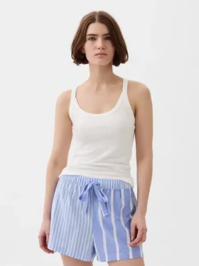 Mini Rib Pyjama-tanktop