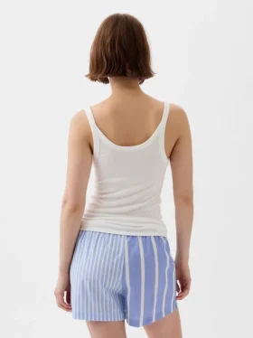 Mini Rib Pyjama-tanktop