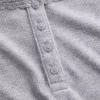 Mini-ribkant Henley-pyjama-tanktop