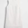 Mini-shiftjurk met oogjeszoom