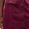 Mini-shiftjurk van denim met kraag