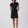 Mini-shirtjurk met empire-taille