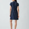 Mini-shirtjurk met empire-taille