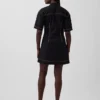 Mini-shirtjurk van popeline