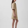 Mini-shirtjurk van popeline