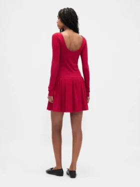 Minijurk met lage taille