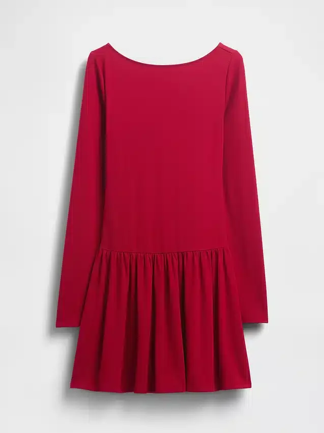 Minijurk met lage taille