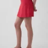 Miniskort van linnenmix