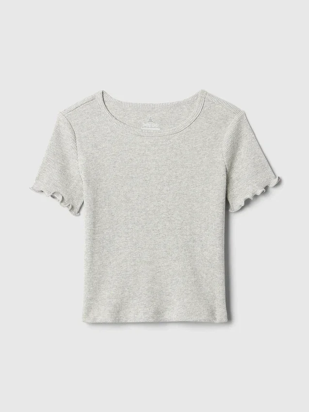 Mix & Match geribbeld T-shirt voor Baby & Peuter