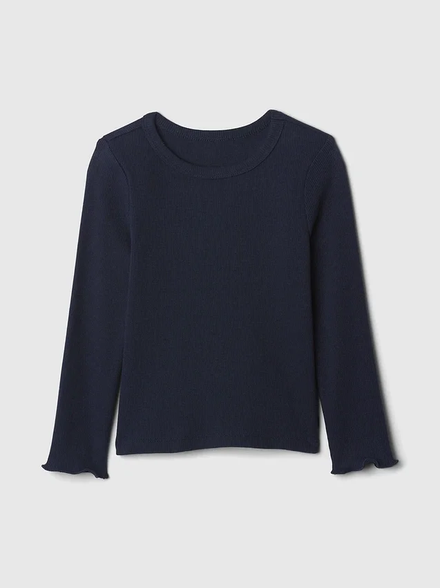 Mix & Match geribbeld T-shirt voor Baby & Peuter