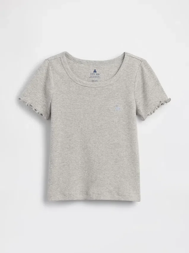 Mix & Match geribbeld T-shirt voor Baby & Peuter