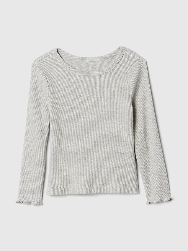 Mix & Match geribbeld T-shirt voor Baby & Peuter