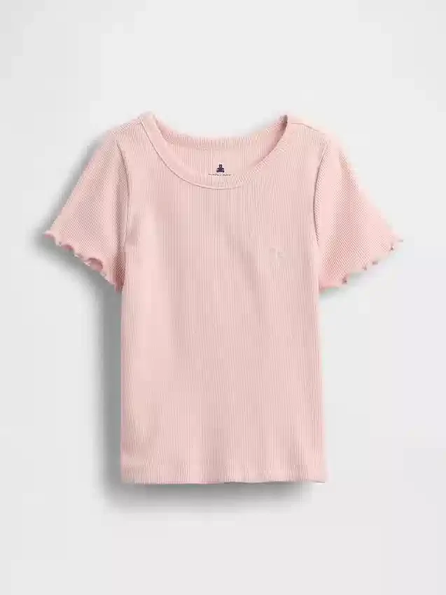 Mix & Match geribbeld T-shirt voor Baby & Peuter