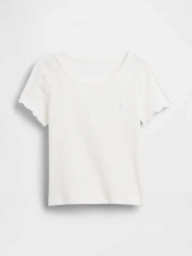 Mix & Match geribbeld T-shirt voor Baby & Peuter