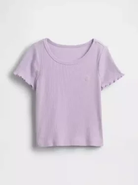 Mix & Match geribbeld T-shirt voor Baby & Peuter