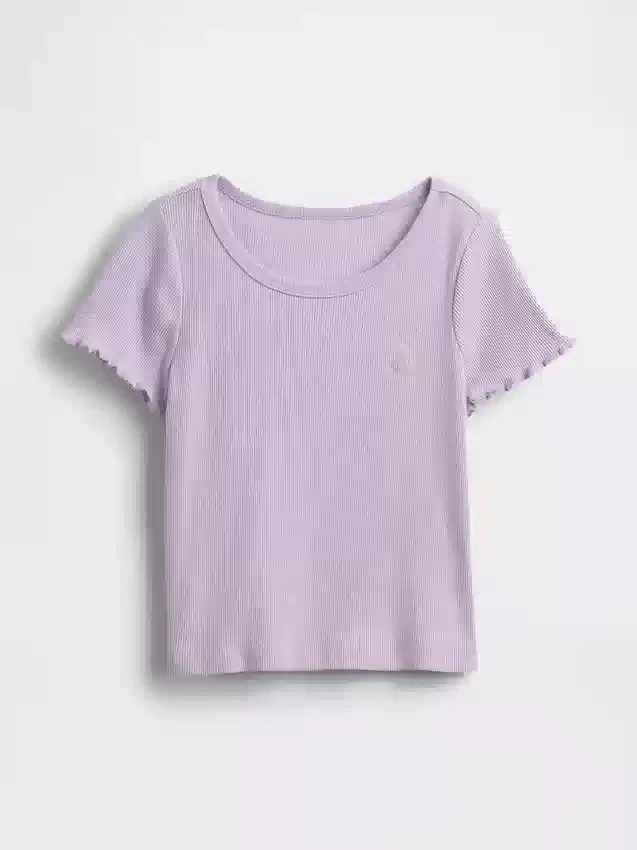 Mix & Match geribbeld T-shirt voor Baby & Peuter