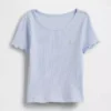 Mix & Match geribbeld T-shirt voor Baby & Peuter