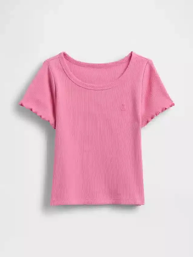 Mix & Match geribbeld T-shirt voor Baby & Peuter