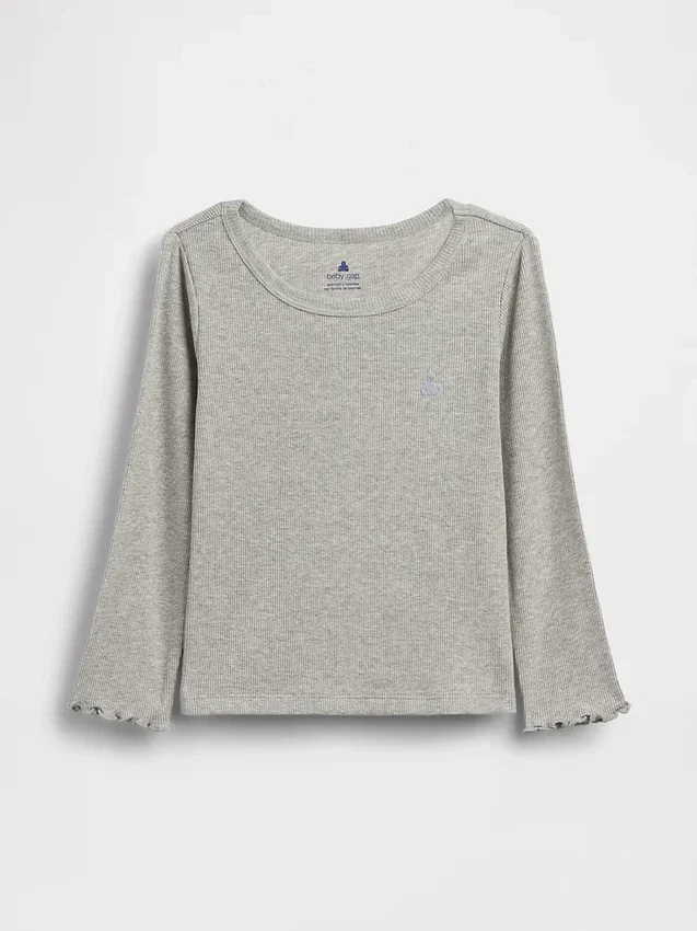 Mix & Match geribbeld T-shirt voor Baby & Peuter
