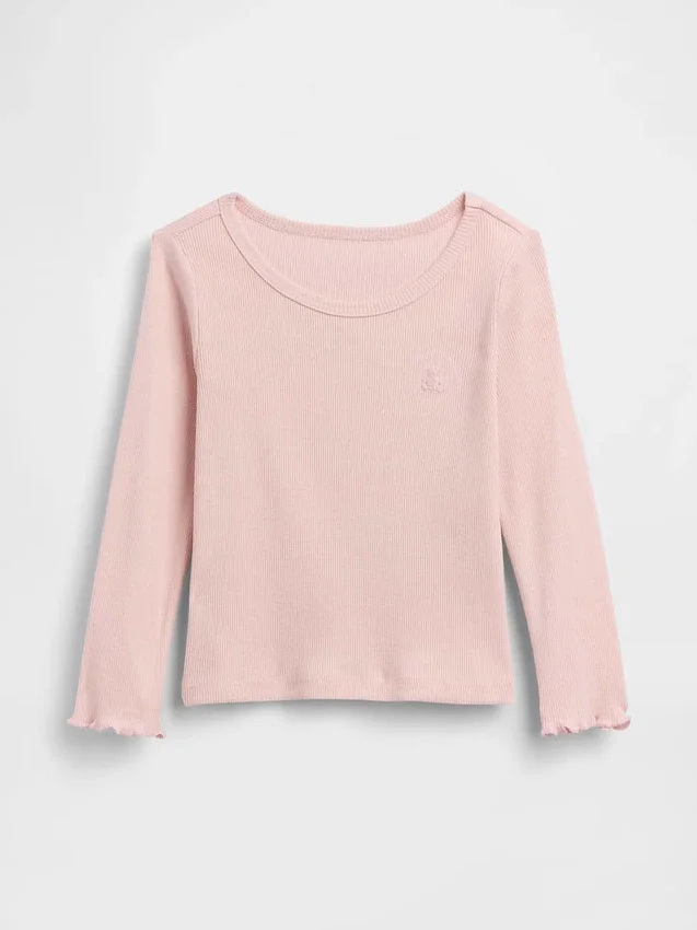 Mix & Match geribbeld T-shirt voor Baby & Peuter