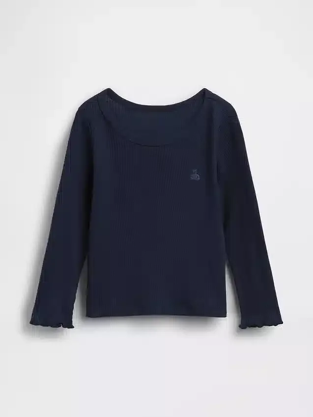 Mix & Match geribbeld T-shirt voor Baby & Peuter