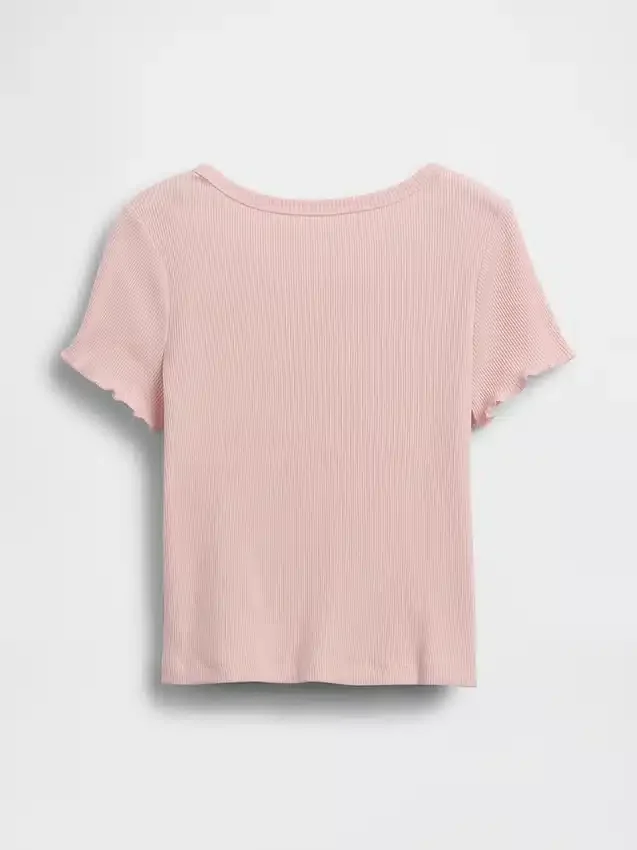 Mix & Match geribbeld T-shirt voor Baby & Peuter
