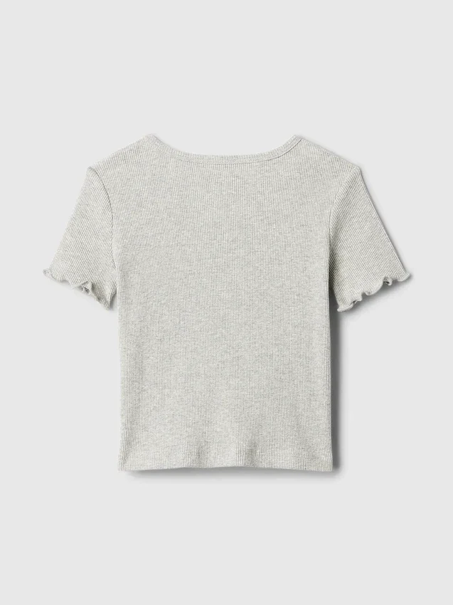 Mix & Match geribbeld T-shirt voor Baby & Peuter