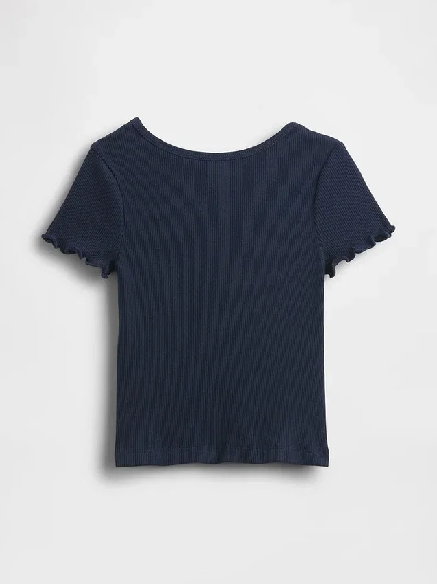 Mix & Match geribbeld T-shirt voor Baby & Peuter