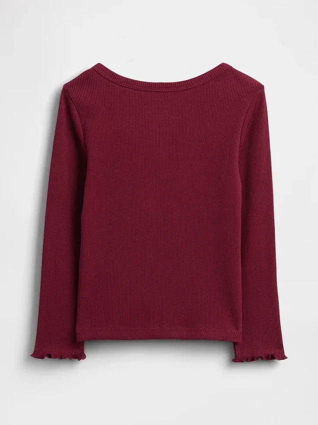 Mix & Match geribbeld T-shirt voor Baby & Peuter
