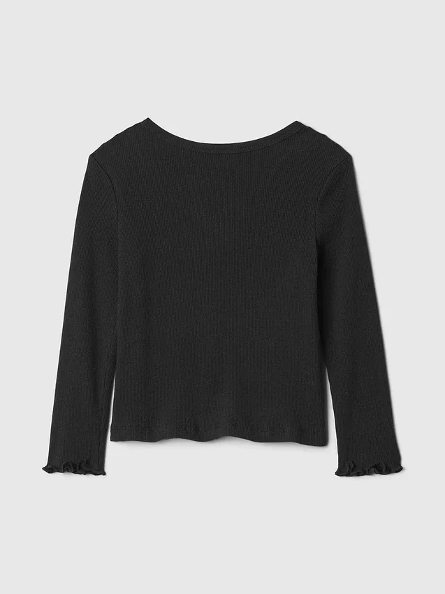 Mix & Match geribbeld T-shirt voor Baby & Peuter