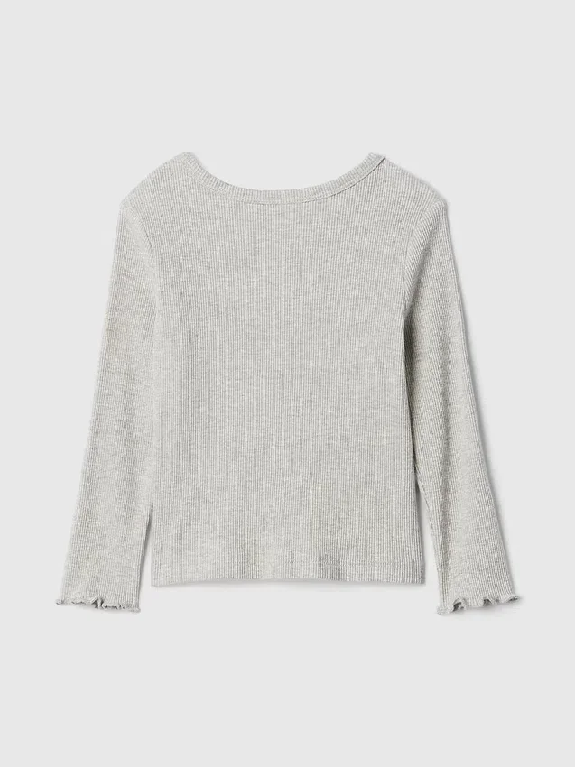 Mix & Match geribbeld T-shirt voor Baby & Peuter