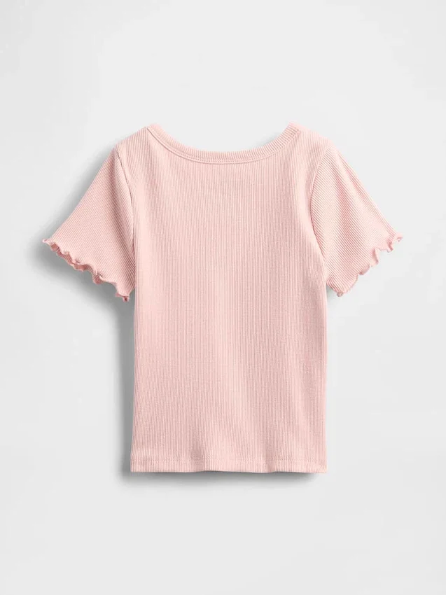 Mix & Match geribbeld T-shirt voor Baby & Peuter