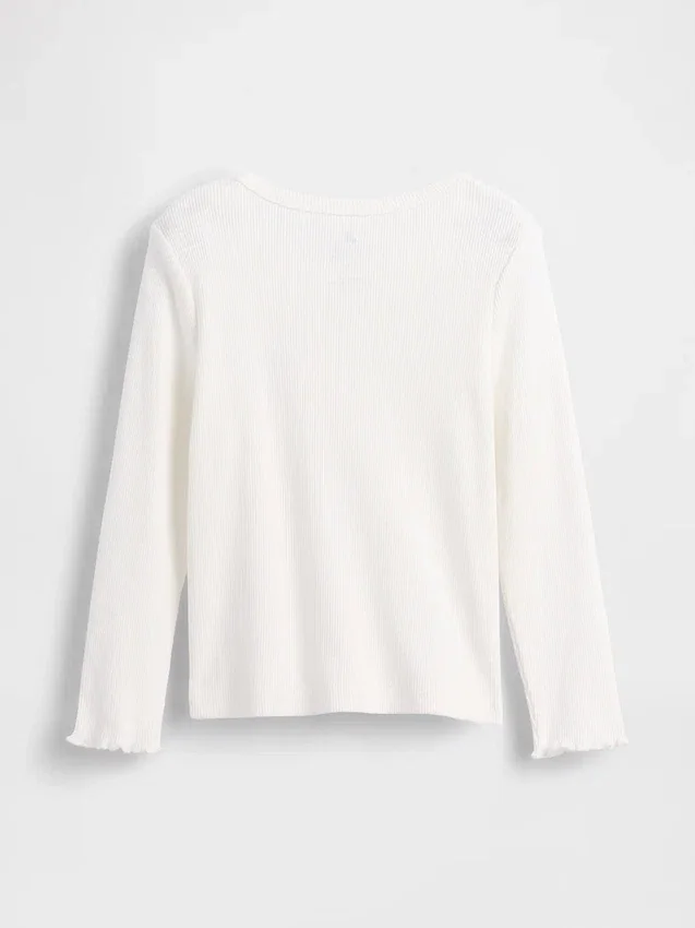 Mix & Match geribbeld T-shirt voor Baby & Peuter