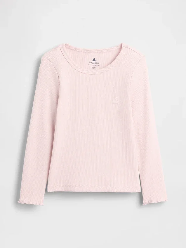 Mix & Match geribbeld T-shirt voor Baby & Peuter