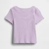 Mix & Match geribbeld T-shirt voor Baby & Peuter