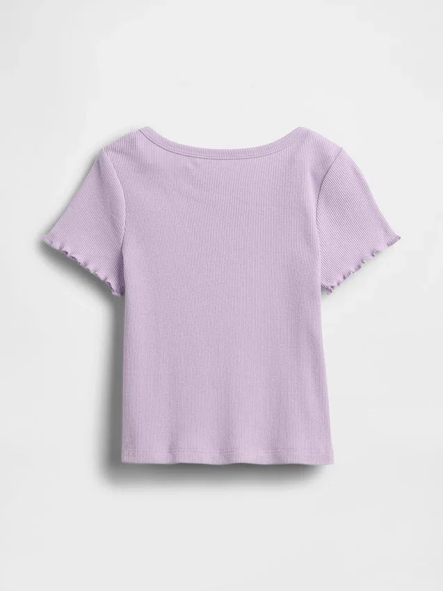 Mix & Match geribbeld T-shirt voor Baby & Peuter